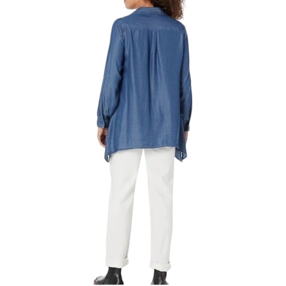 Blue Button-Up Shirt - Picture 2 of 12